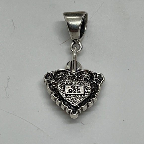 Hearts pendant and earrings set - Picture 7 of 7